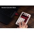 thumbnail image 4 of Teclado numérico mecánico 8Bitdo Fami Edition Bluetooth con cable y switches intercambiables en caliente, 4 of 9