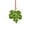 Green, variant on DAMAI 10 Pcs Thanksgiving Felt Ornaments Fall Hanging Decoration for Tree Maple Leaf Cutouts Decor With Bells for Thanksgiving Theme Family Party Indoor Outdoor Decor