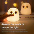 thumbnail image 2 of Children's Nightlight Rechargeable Baby Nightlight Led Nightlight Baby Owl Colorful And Warm White Children's Bedside Lamp Touch Sensor Baby Room Deco, 2 of 5