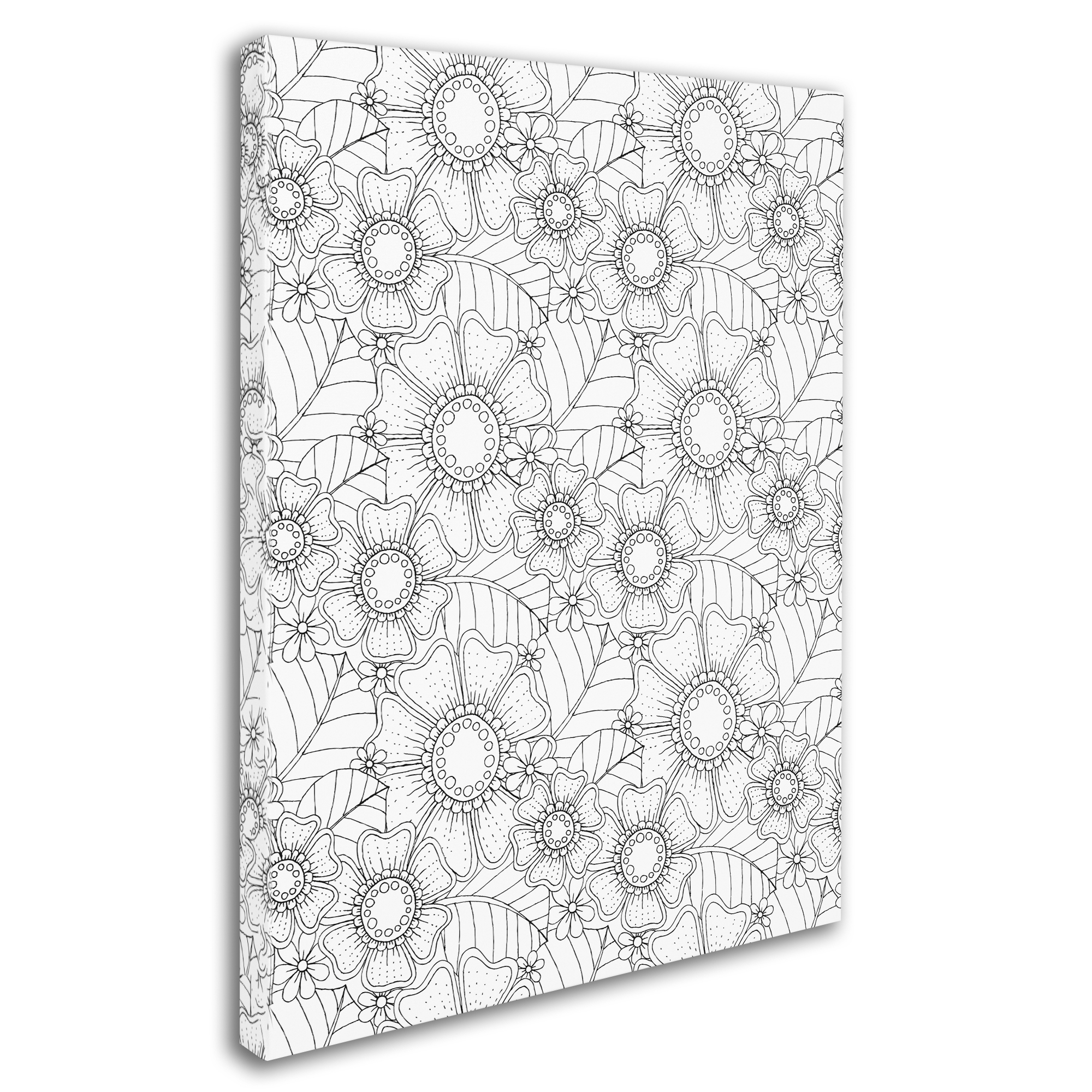 Trademark Fine Art "Big Beautiful Blossoms 12" Canvas Art by Hello Angel