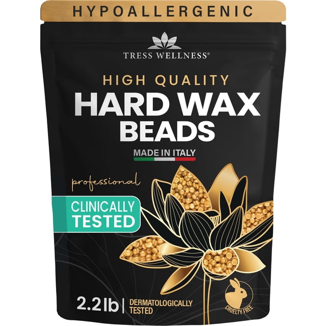 Perlas de cera Tress Wellness 1 kg hipoalergénicas sin fragancia