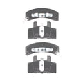 thumbnail image 2 of KarParts360 For Cadillac DeVille 1990 1991 1992 1993 Disc Brake Pads | Front | Set Of 4 | Mechanical Pad Wear Sensor Type, 2 of 4
