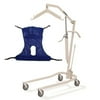 Invacare 9805P Hydraulic Patient Lift Kit with R115 Large Full Body Mesh Sling with Commode Opening, 450 lb. Weight Capacity