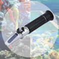 thumbnail image 2 of Refractómetro de salinidad JINMJMXG para acuarios de agua de mar 0-100 Ppt con compensación automática de temperatura, 2 of 2