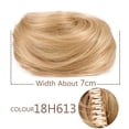 thumbnail image 2 of Chignons Spatiaux Pièces de Cheveux Synthétiques Pince à Griffes Mini Chouchous Extension de Cheveux, 2 of 7