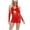 Red, variant on uublik Valentines Lingerie Set for Women Babydoll Sexy Naughty Lace Bodysuit Plus Size