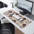 thumbnail image 2 of Long Mouse Pads for Desk,Paw Print Desk Mats on Top Of Desks, Desk Mouse Pad Extra Large with 3mm Non-Slip Base and Stitched Edge for Gaming,Office,Work,Home 31.5"x11.8", 2 of 6