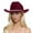 RD2, variant on Riforla Men's and Women's Woolen Hats Western Cowboy Top Hat Three of Rhinestones Sun Hats Pink