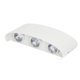 thumbnail image 5 of Lámpara de pared LED moderna aleación de aluminio impermeable decorativa luz de pared carcasa blanca 90?265V, 5 of 8