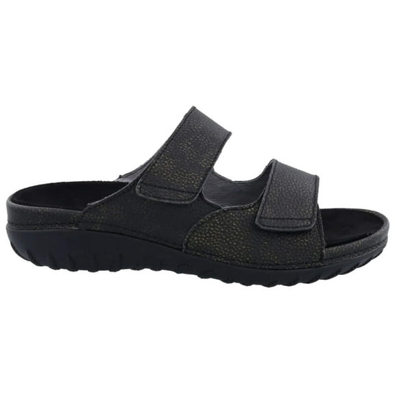 Drew Cruize Women Straps Sandals In Black Leather