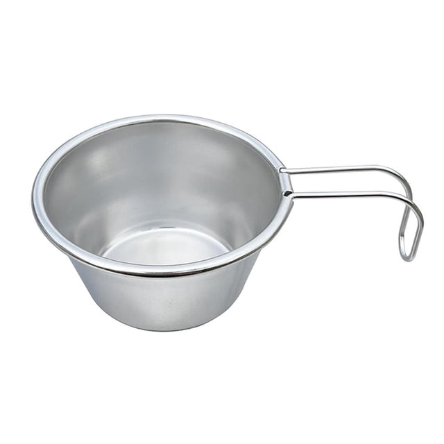 cámping Cuenco de acero inoxidable para exteriores Sierra tazas para Picnic Camping vajilla café 1 unidad Barbie Nuevos Originales