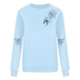 thumbnail image 4 of Txenfivo Spooky Season Sweatshirts Halloween Ghost Sweatshirt Women, Halloween Fall Graphic Crewneck Tops Casual Sweater, 4 of 4
