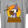 thumbnail image 3 of Peanuts - Sorcerer Snoopy Woodstock - Women's Short Sleeve Graphic T-Shirt, 3 of 6
