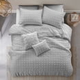 thumbnail image 2 of Grace Living Eowyn 7pc Full/Queen Duvet Set, Grey, 2 of 8