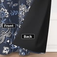 thumbnail image 3 of Tchckioa Print Floral Blackout Curtains for Living Room,Thermal Insulated Grommet Window Drapes,42x63 inch,2 Panels, 3 of 9