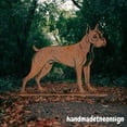 thumbnail image 2 of Handmadetneonsign Boxer Dog Rusty Metal Stake, Boxer Dog Memorial Stake, Garden Stake Yard Stake 72252, 2 of 5