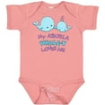 thumbnail image 3 of Inktastic My Abuela Whale-y Loves Me Boys or Girls Baby Bodysuit, 3 of 5