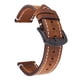 thumbnail image 1 of Correa de cuero para reloj inteligente duradera y elegante con tonos arcoíris de 20/22 mm, 1 of 6