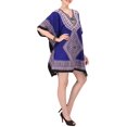 thumbnail image 2 of Miss Lavish London Kaftan Dress - Caftans for Women - Women's Caftans Suiting Teens to Adult Women in Regular to Plus Size, 14-18 Blue, 2 of 4