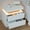 White, variant on Algherohein Modern Nightstands with 2 Drawers,Bedside Table for Bedroom in Black Finish,Adult