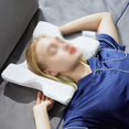 thumbnail image 3 of U-Shaped Curved Pillow for Sleeping Hand Pillow Hollow Neck Pillow Travel Side Rails, 3 of 5