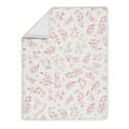 thumbnail image 4 of Sweet Jojo Designs Botanical Pink and White 4 Piece Crib Bedding Set, 4 of 6