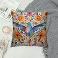 thumbnail image 2 of HENGT  Mexican Design Colorful Pigeons Pheasant Pillowcases Pillows Covers Cases Bedroom Decor Decoration Rectangle Two Sides Printed  Hotel,Cafe,Car,Sofa Throw Pillow Case Cushion Cover, 2 of 5