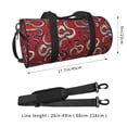 thumbnail image 2 of Easygdp Snake Bolsa de Viaje, Bolsa de Mano, Bolsa de Gimnasio, Bolsa de Equipaje para Viaje, 2 of 6