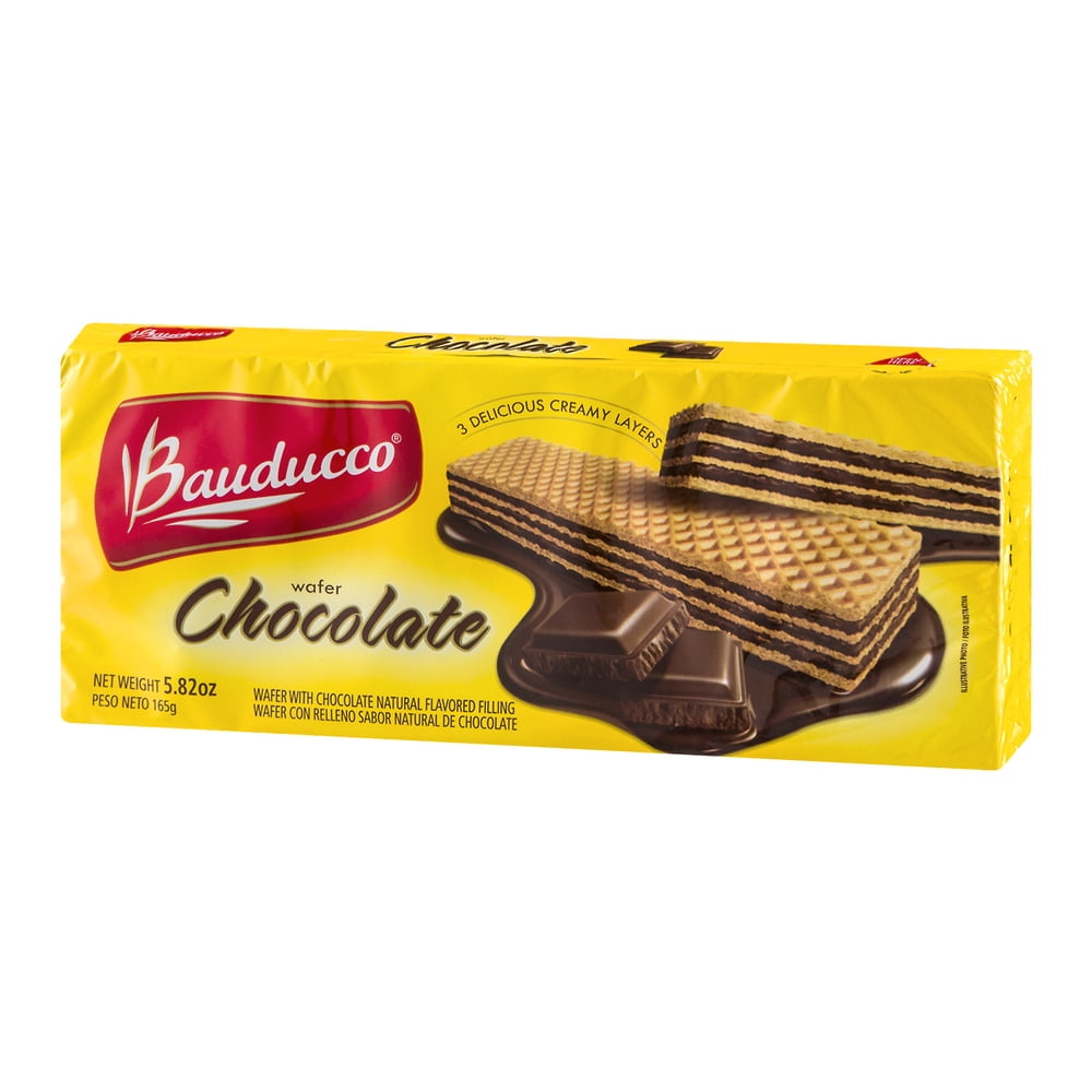 Bauducco Chocolate Wafer 5 82 Oz Walmart Com Walmart Com