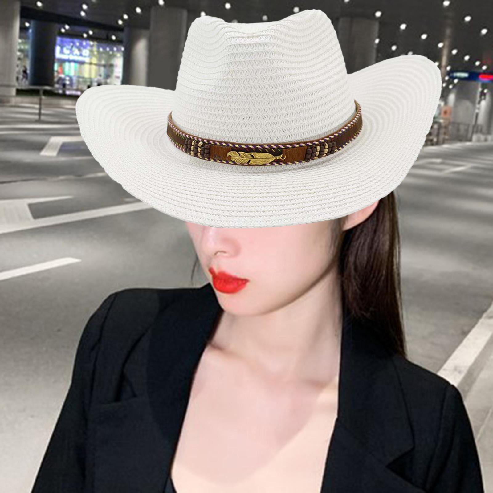 Chapeau de cow-girl en paille occidentale FEMME Sombrero Vaquera estilo Sebastian Para Dama Rodeo - France