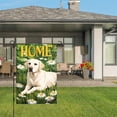 thumbnail image 3 of Amhnf Home Yellow Lab Dog In Daisy Field Garden Flag For Home Outdoor Garden Yard Decor 12x18 inch, 3 of 5