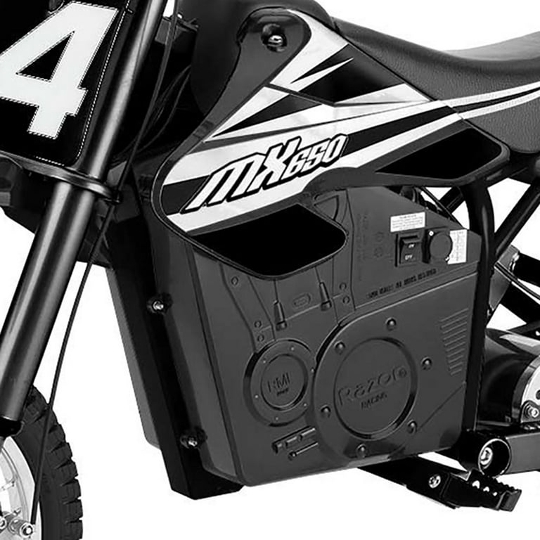 Razor MX650 17 MPH Electric Dirt Rocket Motor Bike for Teens Kids Sport Helmet
