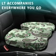 thumbnail image 4 of Premium Paisley Pattern Memory Foam Seat Cushion Ergonomic Chair Pad for Office Chair, Car, Airplane & Bleachers Sciatica, Tailbone Hip & Back Pain Relief - Chair Cushion for Long Office Workers., 4 of 5