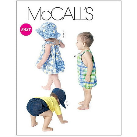 Mccall's Pattern Infants' Dress, Panties