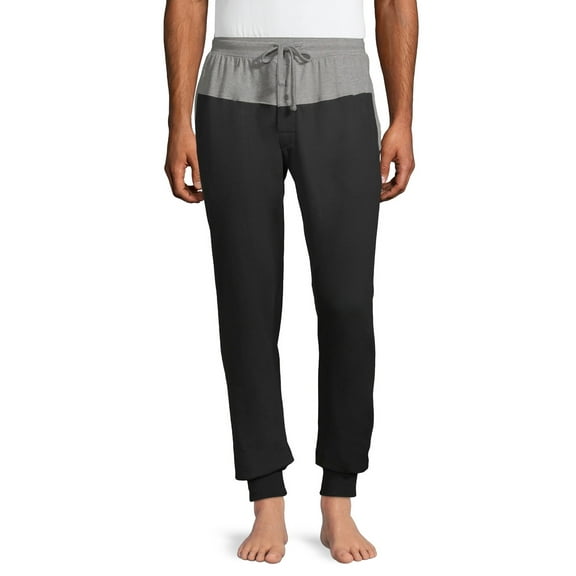 Hanes Men's 1901 French Terry Jogger Lounge Pant with Front and Back Yoke