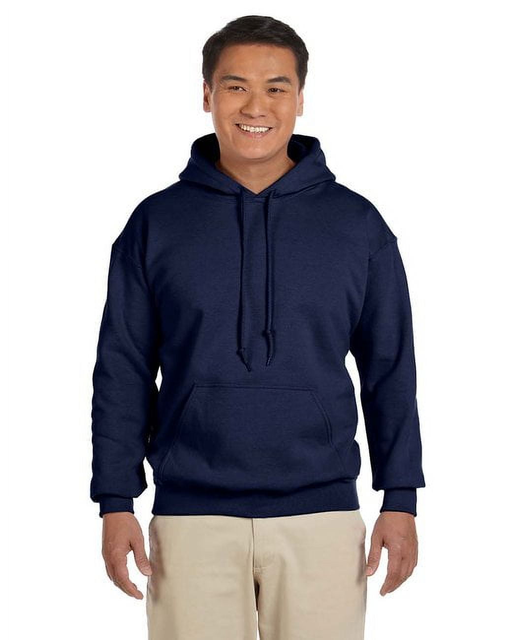 Gildan Mens Heavy Blend Full Zip Hooded Sweatshirt, XL, Purple