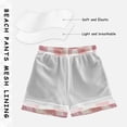 thumbnail image 3 of FORMRS Boys Swim Trunks Quick Dry Mesh Liner Boardshorts Sizes XS-XL, Soft Brown Pattern, 3 of 7