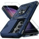 thumbnail image 1 of Funda de teléfono compatible con Janmitta para Samsung Galaxy S25/S24, color azul, 1 of 8
