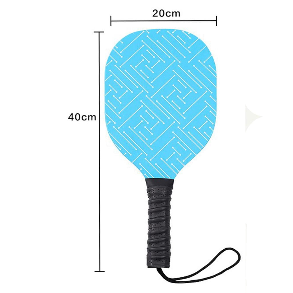 DimyFew Pickleball Paddles Set Anti-Slip with Carrying Case Handle for Indoor Players Outdoor 2 rackets