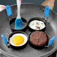 thumbnail image 4 of Egg Rings For Frying Eggs And English Muffin,4 Pack Of 3"griddle Egg Ring W, 4 of 4