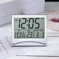 thumbnail image 4 of Reloj de escritorio Lcd Digital plegable, pantalla de temperatura y fecha, despertadores portátiles de viaje, 4 of 4