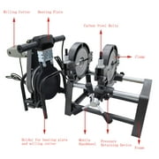 INTBUYING 2.48-6.30 Pipe Fusion Welding Machine Electric Tube Butt Fusion Equipment for HDPE Pipe Fusion Welder Two Clamps