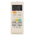 thumbnail image 2 of Air Conditioner Remote Control, White Air Conditioner Controller High Reliability Milk White ABS Durable Wear Resistant  For A75C4004 Without Battery, 2 of 8
