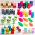 thumbnail image 5 of Kicko Putty and Slime Mega Pack - 50 Piece Assortment - Bottles and Cans of Colorful, 5 of 7