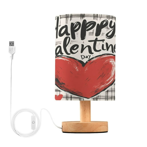 BZSMCE Lamp Modern Valentines Day Themed Creative Patter Night Light