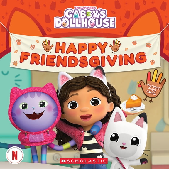 Pre-Owned Happy Friendsgiving! (Gabby's Dollhouse Storybook) (Paperback) 154613915X 9781546139157