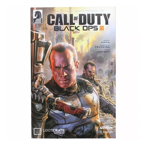 Collectible Call of Duty Black Ops III Comic Book #1 - Loot Crate Exclusive Cover