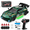 Green, variant on UUGEE RC Drift Car, 1:24 Remote Control Car for Kids, 20KM/H 4WD High Speed RC Cars with LED Lights, 4 Extra Drifting Tires, Vehicle for Adults Boys Girls 8-12，Black