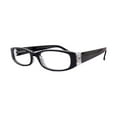 thumbnail image 4 of Elise, Bayonetta style Rectangular Premium Glasses, High End Readers +0.00 +1.25 ..+3 Magnifying Glasses. NY Fifth Avenue., 4 of 4