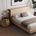 thumbnail image 2 of Nexera Marconi Platform Bed with Headboard, 2 of 9